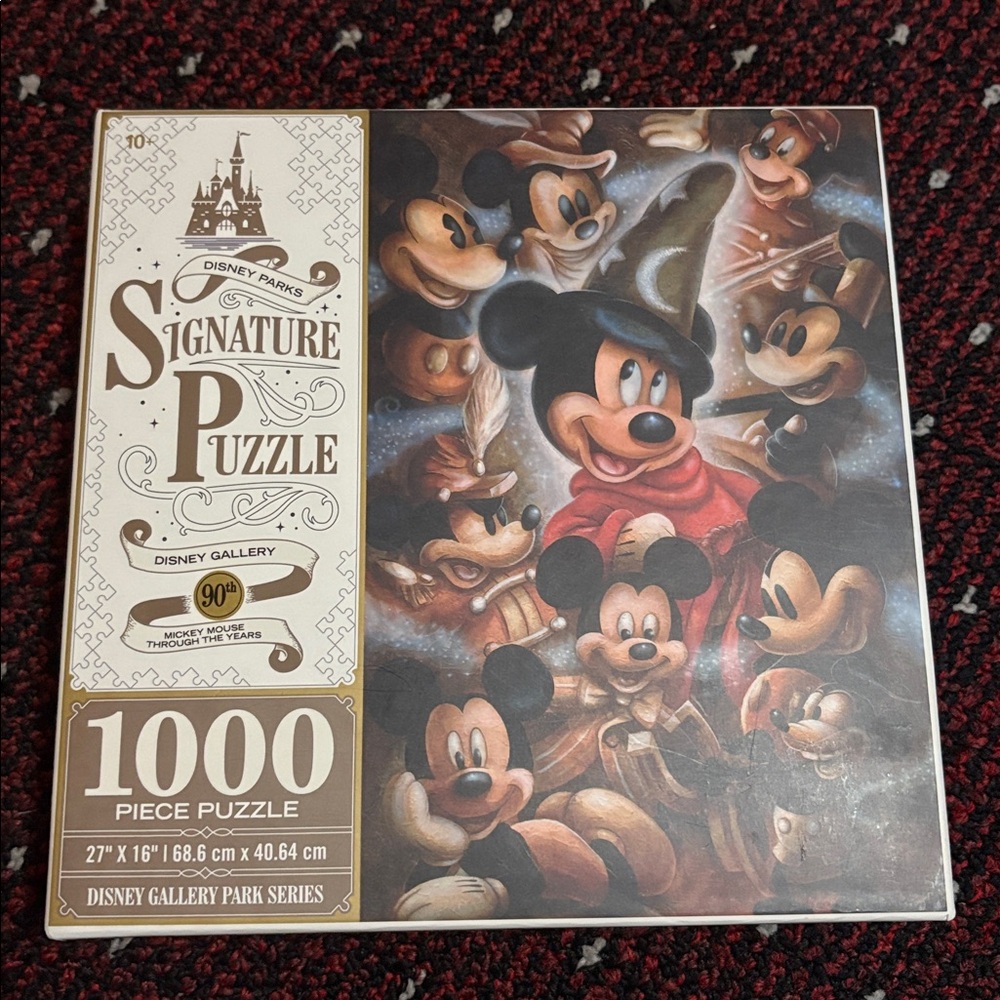 Disney Signature Puzzle with Mickey Variations